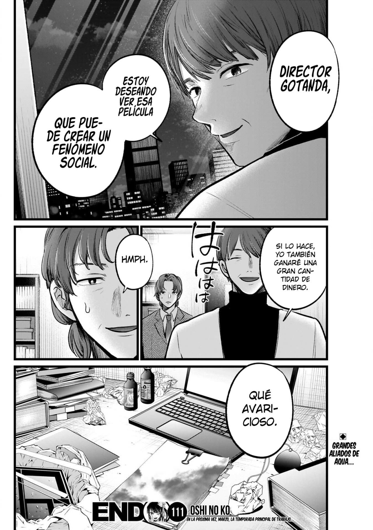 Oshi No Ko, Capitulo 111 | Espscans - Manga En Español Online Gratis ...